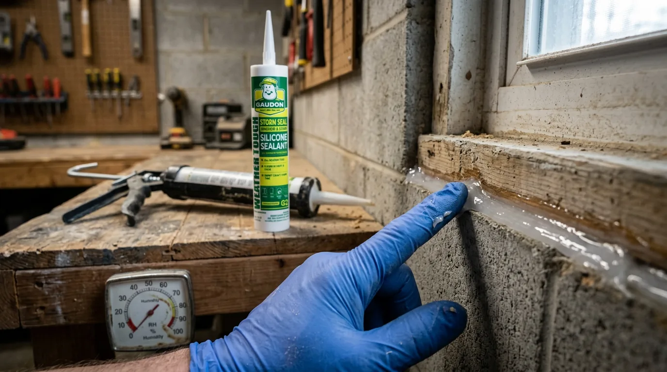 Sealant not curing or staying tacky